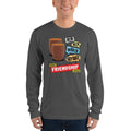 Asphalt / S Bengali Unisex Fine Jersey Long Sleeve T-Shirt - Bong Friendship Goals