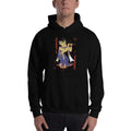 Black / S Bengali Unisex Heavy Blend Hooded Sweatshirt - Kalankini Radha