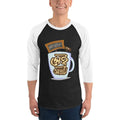 Black/White / XS Bengali Unisex Fine Jersey Raglan Tee - Coffee House Er Sei Adda