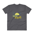 Charcoal / S Bengali Unisex Short Sleeve V-Neck Jersey Tee - Being Bangali