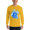 Gold / S Bengali Ultra Cotton Long Sleeve T-Shirt - Om Namah Shivay-03