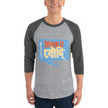 Heather Grey/Heather Charcoal / XS Bengali Unisex Fine Jersey Raglan Tee - Jhinku Baudi
