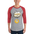 Heather Grey/Heather Red / XS Bengali Unisex Fine Jersey Raglan Tee - Mereche!
