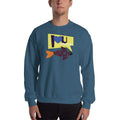 Indigo Blue / S Bengali Unisex Heavy Blend Crewneck Sweatshirt - I love you so much