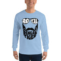 Light Blue / S Bengali Ultra Cotton Long Sleeve T-Shirt - Royal Bengal Tiger