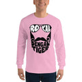 Light Pink / S Bengali Ultra Cotton Long Sleeve T-Shirt - Royal Bengal Tiger