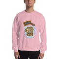 Light Pink / S Bengali Unisex Heavy Blend Crewneck Sweatshirt - Coffee House Er Sei Adda