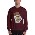 Maroon / S Bengali Unisex Heavy Blend Crewneck Sweatshirt - Coffee House Er Sei Adda