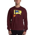 Maroon / S Bengali Unisex Heavy Blend Crewneck Sweatshirt - I love you so much