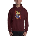 Maroon / S Bengali Unisex Heavy Blend Hooded Sweatshirt - Kalankini Radha
