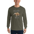 Military Green / S Bengali Ultra Cotton Long Sleeve T-Shirt - #Lyadkhor To?