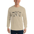 Men's Long Sleeve T-Shirt - Retro- for the Bearded Men only