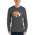 Unisex Long Sleeve T-shirt - 6 Stars in a circle- Eagle Design