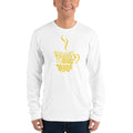 Unisex Long Sleeve T-shirt - Herbal tea tastes better when its coffee