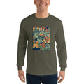 Men's Long Sleeve T-Shirt - Onam Graffiti