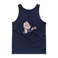 Men's Classic Tank Top - Namo- Drinking Chai- Cartoon