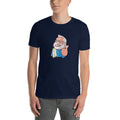 Men's Round Neck T Shirt - Namo- Cartoon -Thumbs up