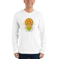 Unisex Long Sleeve T-shirt - Onam- Kathakali Mask