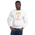 Unisex Crewneck Sweatshirt - Life begins after coffee