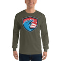Men's Long Sleeve T-Shirt - Eagle & 7 stars