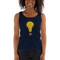 Women's Missy Fit Tank top - Coffee is always a good idea- bulb