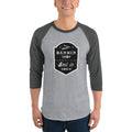 Men's 3/4th Sleeve Raglan T- Shirt - Barber Shop - Best in Town