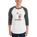 Men's 3/4th Sleeve Raglan T- Shirt - Modi- Cartoon