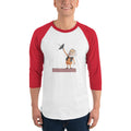 Men's 3/4th Sleeve Raglan T- Shirt - Modi- Cartoon