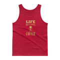 Men's Classic Tank Top - Life begins after coffee
