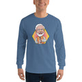 Men's Long Sleeve T-Shirt - Narendra Modi- Peaceful