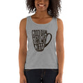 Women's Missy Fit Tank top - Good days start with coffee- coffee mug