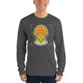 Unisex Long Sleeve T-shirt - Onam- Kathakali Mask