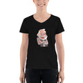 Women's V-Neck T-shirt - Namo- Cartoon