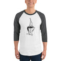 Men's 3/4th Sleeve Raglan T- Shirt - Good days start with coffee & you - mug