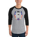 Men's 3/4th Sleeve Raglan T- Shirt - American Brand Fashion Design