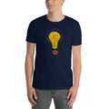 Men's Round Neck T Shirt - Coffee is always a good idea- bulb