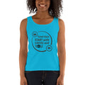 Women's Missy Fit Tank top - Good days start with coffee and you