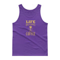 Men's Classic Tank Top - Life begins after coffee