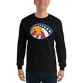 Men's Long Sleeve T-Shirt - 6 Stars in a circle- Eagle Design