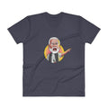 Men's V- Neck T Shirt - Narendra Modi- Angry