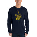 Unisex Long Sleeve T-shirt - Herbal tea tastes better when its coffee