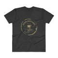 Men's V- Neck T Shirt - Good Morning- Drink Coffee