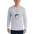 Men's Long Sleeve T-Shirt - Good days start with coffee & you - mug