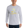 Men's Long Sleeve T-Shirt - Hello Summer