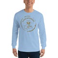 Men's Long Sleeve T-Shirt - Good Morning- Drink Coffee