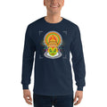 Men's Long Sleeve T-Shirt - Onam- Kathakali Mask