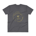 Men's V- Neck T Shirt - Good Morning- Drink Coffee