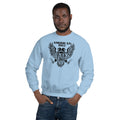Unisex Crewneck Sweatshirt - Black Eagle- American