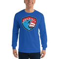 Men's Long Sleeve T-Shirt - Eagle & 7 stars