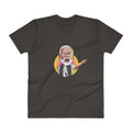 Men's V- Neck T Shirt - Narendra Modi- Angry